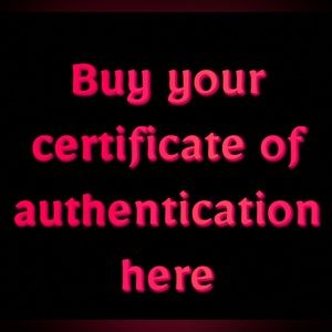 Certificate of Authenticity